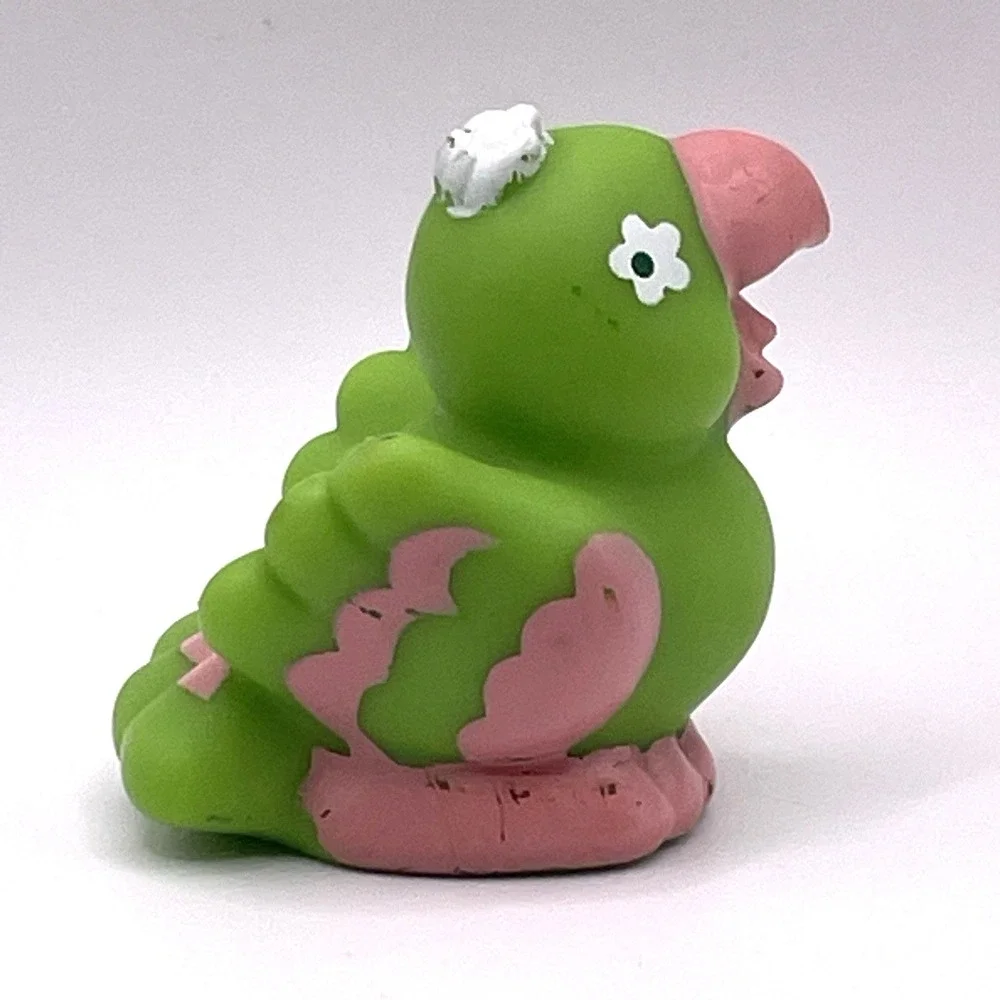 Strawberry Shortcake Lime Chiffon Pet Parrot‎ Parfait Figure Vintage 1982 Kenner